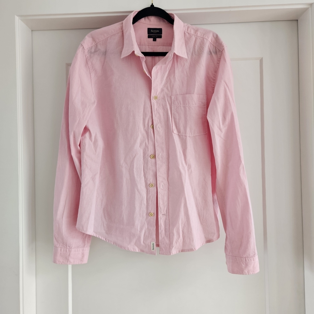 Faconnable Light Pink Slim Fit Shirt